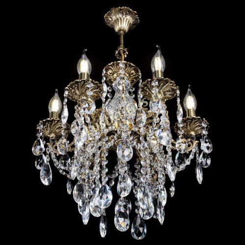 Люстра бронзовая Алфея №6/3 Журавлик в Саратове Гусь Хрустальный