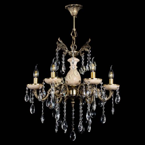 Люстра Алфея №6 с камнем журавлик в Саратове Гусь Хрустальный