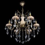 Люстра Алфея №6 с камнем журавлик в Саратове