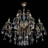 Люстра бронзовая Алфея Малахит №8 баден в Саратове Люстра бронзовая Алфея Малахит №8 баден в Саратове