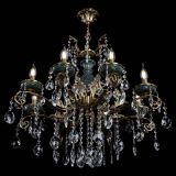 Люстра бронзовая Алфея Малахит №8 баден в Саратове Люстра бронзовая Алфея Малахит №8 баден в Саратове