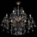 Люстра бронзовая Алфея Малахит №8 журавлик в Саратове Люстра бронзовая Алфея Малахит №8 журавлик в Саратове