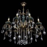 Люстра бронзовая Алфея Малахит №8 звездочка в Саратове Люстра бронзовая Алфея Малахит №8 звездочка в Саратове