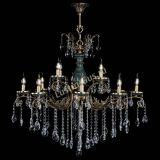 Люстра бронзовая Алфея Малахит №12 баден в Саратове