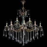 Люстра бронзовая Алфея Малахит №12 баден в Саратове