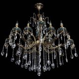 Люстра бронзовая Алфея Малахит №12 баден в Саратове