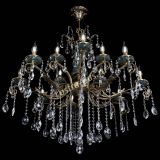 Люстра бронзовая Алфея Малахит №12 баден в Саратове