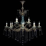 Люстра бронзовая Алфея Малахит №12 шар черная в Саратове Люстра бронзовая Алфея Малахит №12 шар черная в Саратове