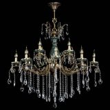 Люстра бронзовая Алфея Малахит №12 журавлик в Саратове Люстра бронзовая Алфея Малахит №12 журавлик в Саратове