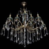 Люстра бронзовая Алфея Малахит №12 журавлик в Саратове Люстра бронзовая Алфея Малахит №12 журавлик в Саратове