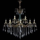 Люстра бронзовая Алфея Малахит №12 звездочка в Саратове Люстра бронзовая Алфея Малахит №12 звездочка в Саратове