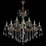 Люстра бронзовая Алфея Малахит №12 звездочка в Саратове Люстра бронзовая Алфея Малахит №12 звездочка в Саратове