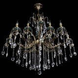 Люстра бронзовая Алфея Малахит №12 звездочка в Саратове Люстра бронзовая Алфея Малахит №12 звездочка в Саратове