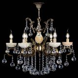 Люстра бронзовая Алфея Оникс №6/2 шар в Саратове