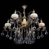 Люстра бронзовая Алфея Оникс №6/2 шар в Саратове