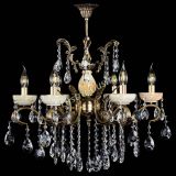 Люстра бронзовая Алфея Оникс №6/2 звездочка в Саратове