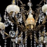 Люстра бронзовая Алфея Оникс №6/2 звездочка в Саратове