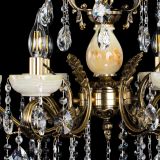 Люстра бронзовая Алфея Оникс №6/2 звездочка в Саратове