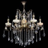 Люстра бронзовая Алфея Оникс №6 звездочка в Саратове