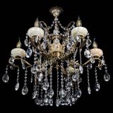 Люстра бронзовая Алфея Оникс №6 звездочка в Саратове