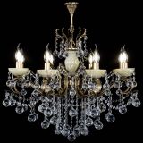 Люстра бронзовая Алфея Оникс №8 шары в Саратове