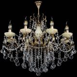 Люстра бронзовая Алфея Оникс №8 шары в Саратове