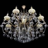 Люстра бронзовая Алфея Оникс №8 шары в Саратове