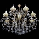 Люстра бронзовая Алфея Оникс №8 шары в Саратове