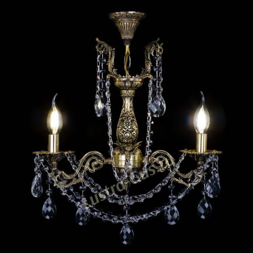 Бронзовая люстра Ариадна №2 Баден в Саратове Гусь Хрустальный