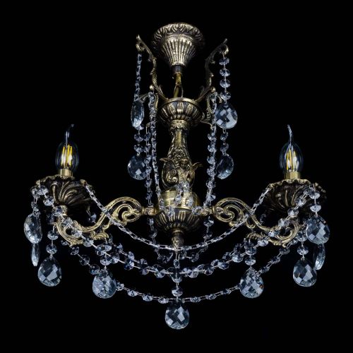 Бронзовая люстра Ариадна №2 Баден в Саратове Гусь Хрустальный