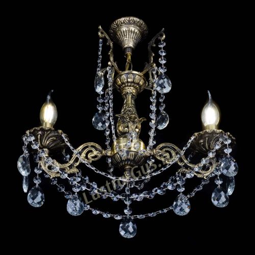 Бронзовая люстра Ариадна №2 Баден в Саратове Гусь Хрустальный