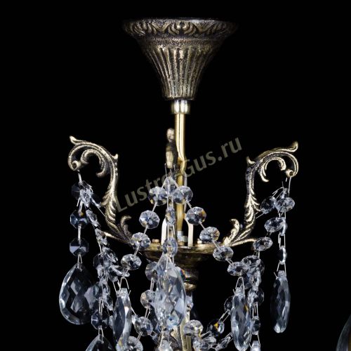 Люстра бронзовая Ариадна №3 Баден в Саратове Гусь Хрустальный