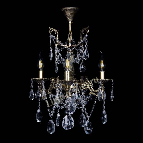 Люстра бронзовая Ариадна №3 Журавлик в Саратове Гусь Хрустальный