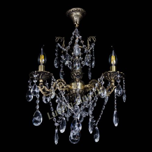 Люстра бронзовая Ариадна №3 Журавлик в Саратове Гусь Хрустальный