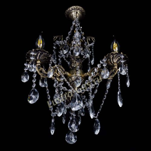 Люстра бронзовая Ариадна №3 Журавлик в Саратове Гусь Хрустальный