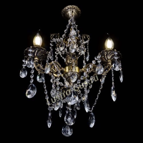 Люстра бронзовая Ариадна №3 Журавлик в Саратове Гусь Хрустальный