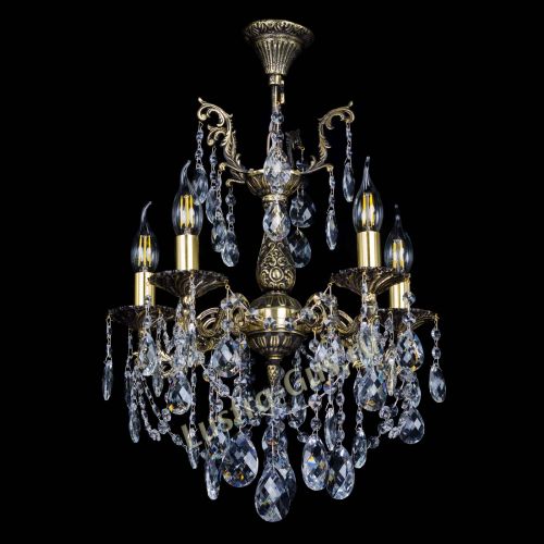 Бронзовая люстра Ариадна №5 Баден в Саратове Гусь Хрустальный