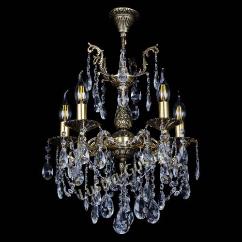 Бронзовая люстра Ариадна №5 Журавлик в Саратове Гусь Хрустальный