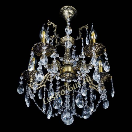 Бронзовая люстра Ариадна №5 Журавлик в Саратове Гусь Хрустальный