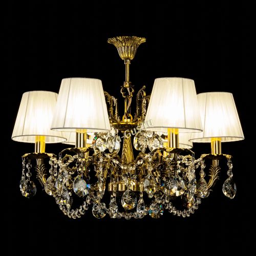 Бронзовая люстра Артемида №2 Прованс в Саратове Гусь Хрустальный