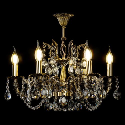 Люстра бронзовая Артемида №2 в Саратове Гусь Хрустальный