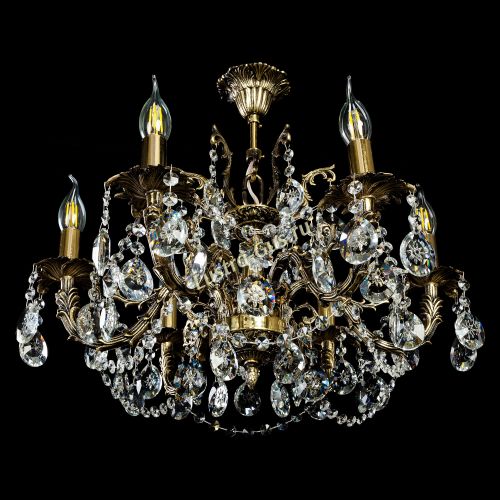 Люстра бронзовая Артемида №2 в Саратове Гусь Хрустальный