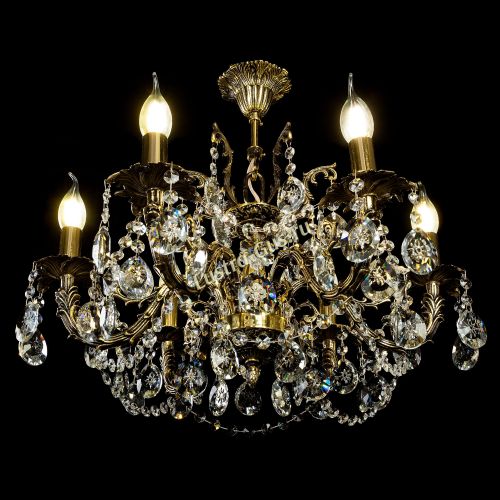 Люстра бронзовая Артемида №2 в Саратове Гусь Хрустальный