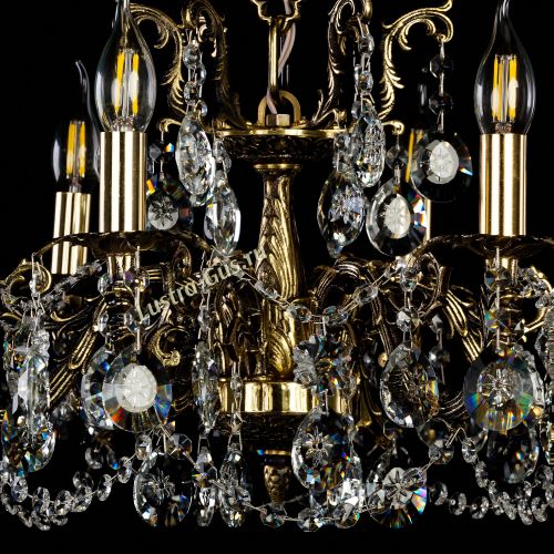 Люстра бронзовая Артемида №2 в Саратове Гусь Хрустальный