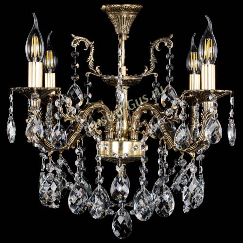 Люстра бронзовая Артемида №4 баден в Саратове Гусь Хрустальный