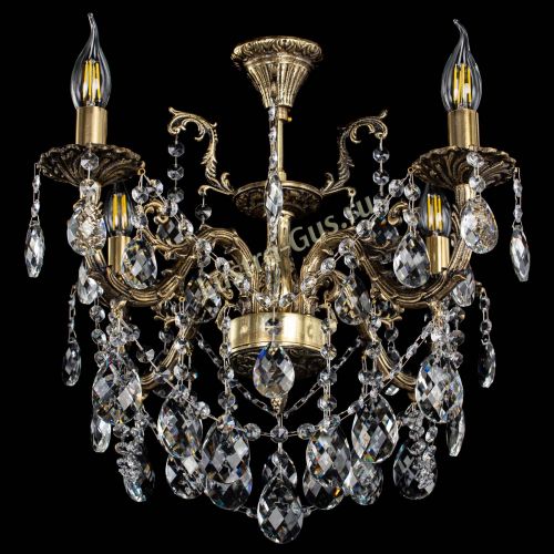 Люстра бронзовая Артемида №4 баден в Саратове Гусь Хрустальный