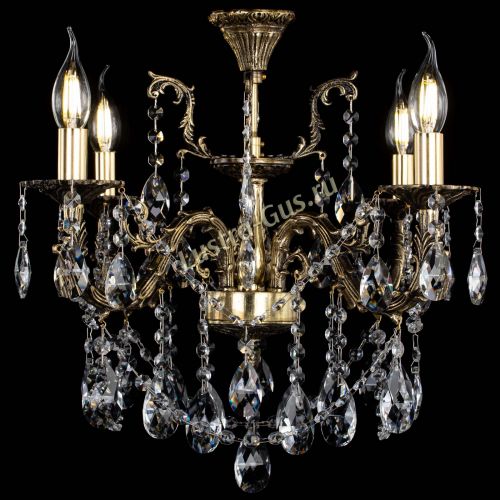 Люстра бронзовая Артемида №4 журавлик в Саратове Гусь Хрустальный