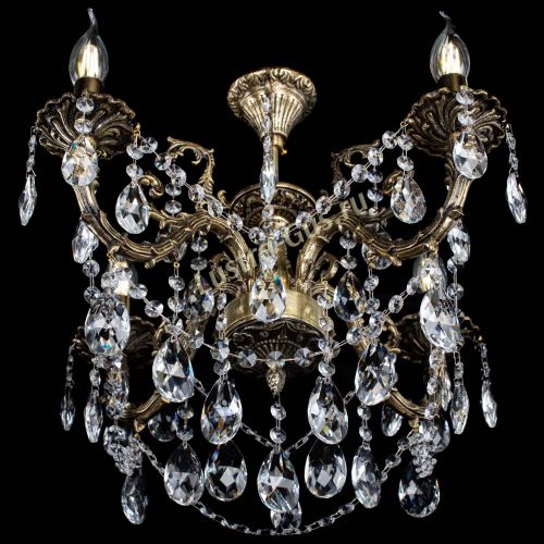 Люстра бронзовая Артемида №4 журавлик в Саратове Гусь Хрустальный