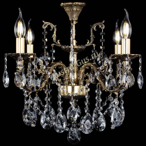 Люстра бронзовая Артемида №4 звезда в Саратове Гусь Хрустальный