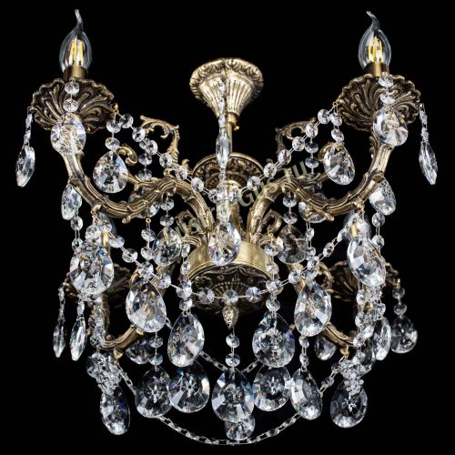 Люстра бронзовая Артемида №4 звезда в Саратове Гусь Хрустальный